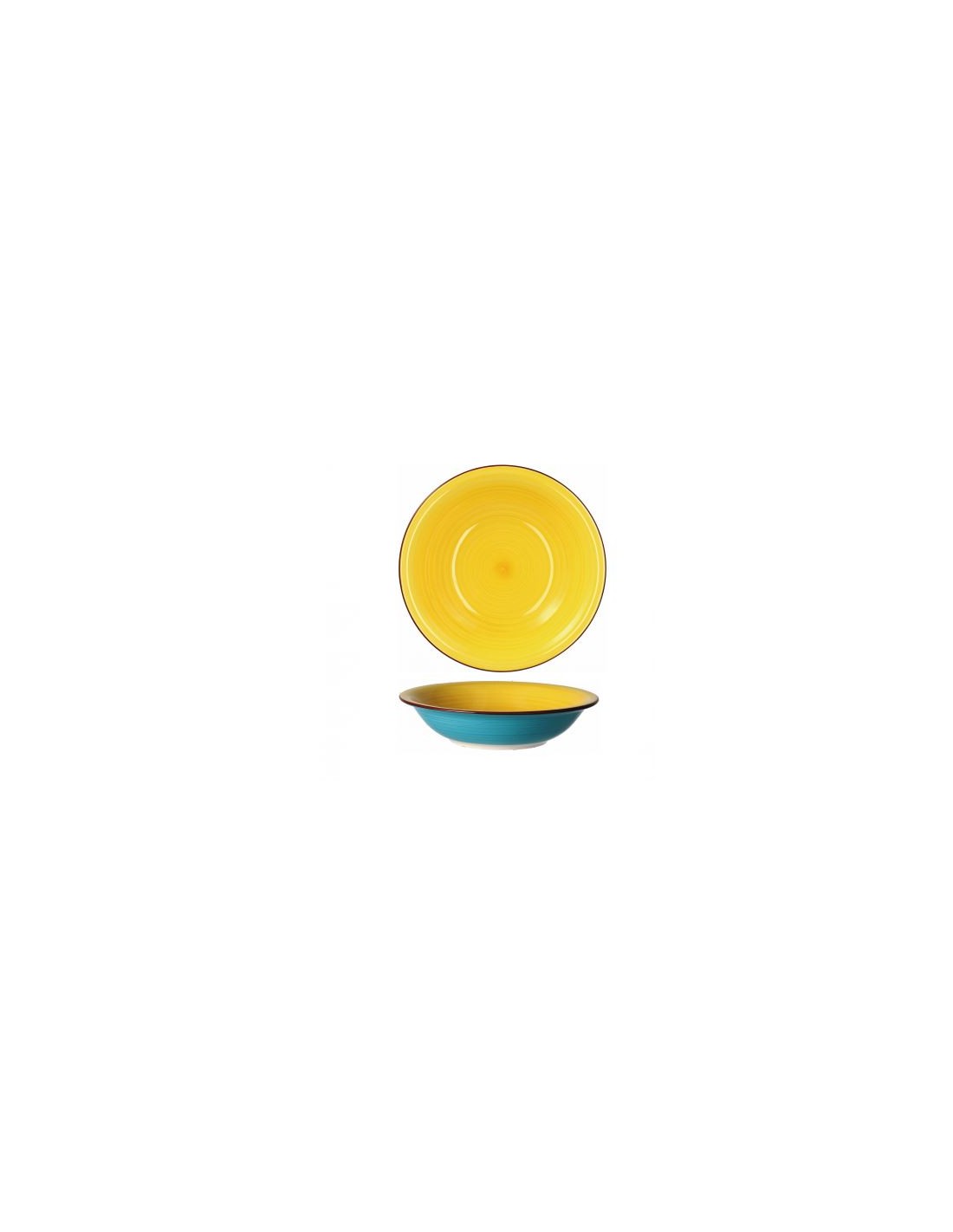 PIATTI: vendita online LINDA PIATTO FONDO 82732 GIALLO D20CM in offerta