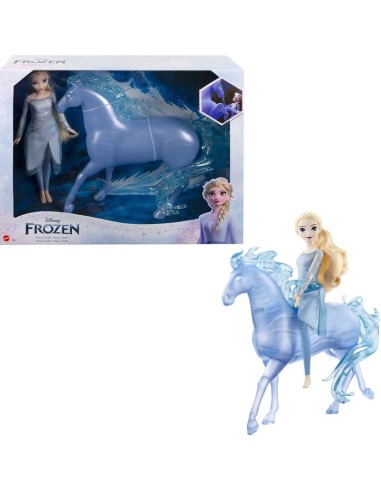 GIOCATTOLO PUBBLICIZZATO: vendita online FROZEN HLW58 ELSA CON CAVALLO NOKK in offerta