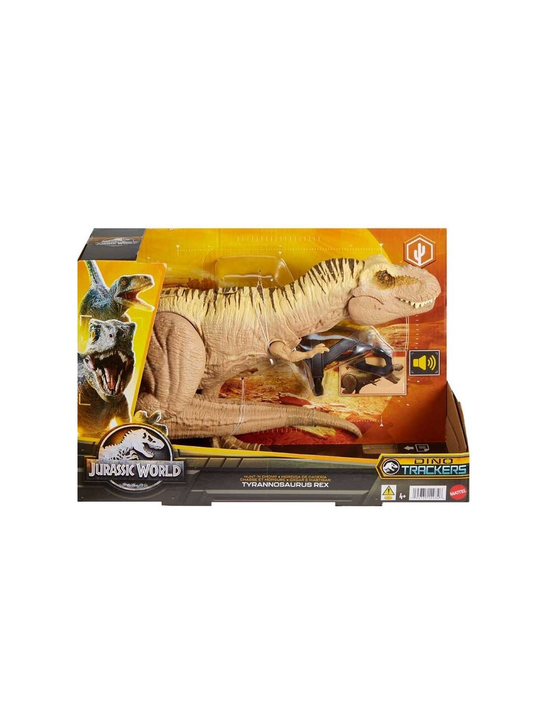 GIOCATTOLO PUBBLICIZZATO: vendita online JURASSIC WORLD HNT62 T-REX CACCIA DIVORA in offerta