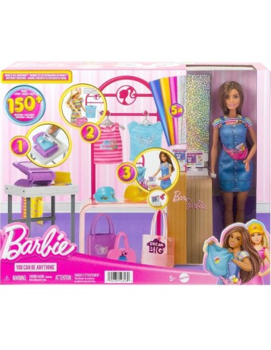 GIOCATTOLO PUBBLICIZZATO: vendita online BARBIE HKT78 BOUTIQUE DI MODA in offerta