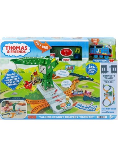 GIOCATTOLO PUBBLICIZZATO: vendita online THOMAS FRIENDS HRC47 CRANKY PLAYSET in offerta