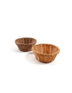 PORTAPANE E PORTAFRUTTA: vendita online CESTINO 49831 TONDO PLASTICA ASSORTITO D20X8CM in offerta