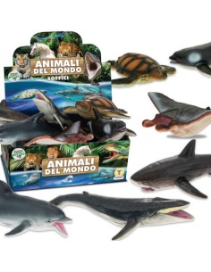 PRESCOLARI: vendita online GEO NATURE 67142 ANIMALI MARINI SOFFICI ASSORTITI in offerta