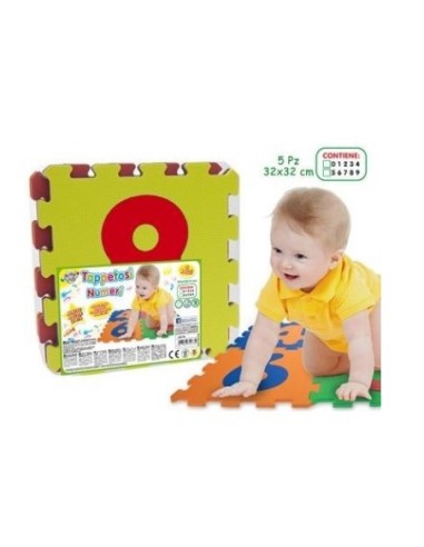 INFANZIA: vendita online GOGO 72273 SET 5 TAPPETTINI NUMERI 32X32CM in offerta