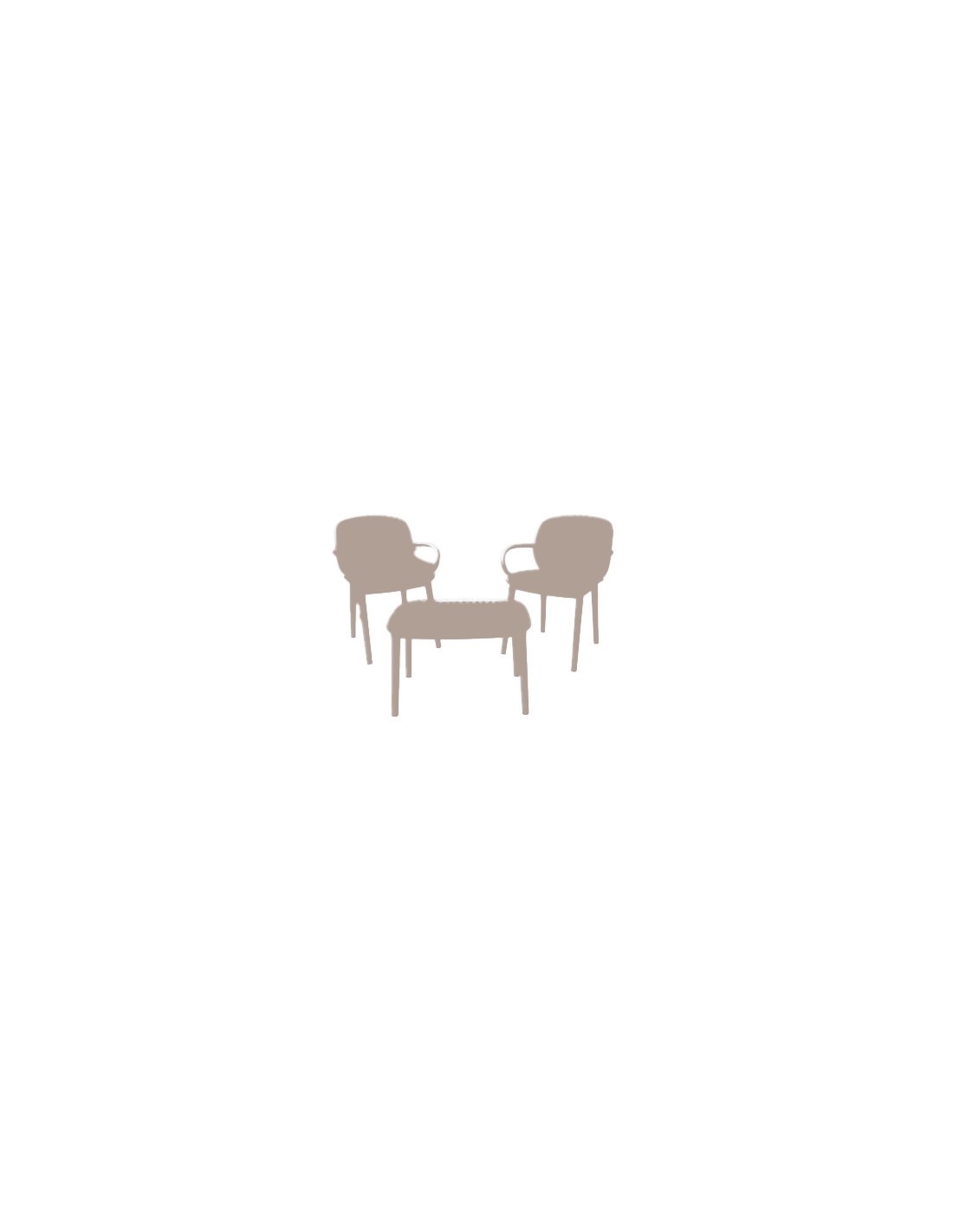 SALOTTINI: vendita online SET POSITANO BALCONY TORTORA in offerta