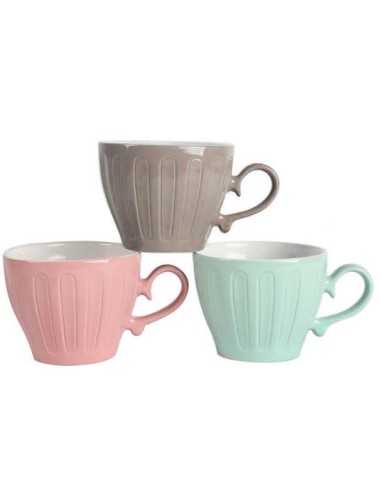 TAZZE CAFFE' E LATTE: vendita online TAZZA JUMBO 48222 COLORI ASSORTITI in offerta