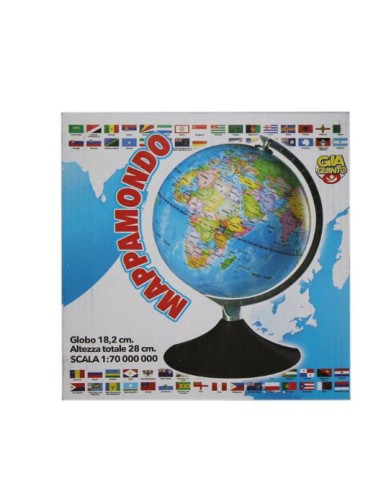 PRESCOLARI: vendita online MAPPAMONDO GVC1235 18X28CM in offerta