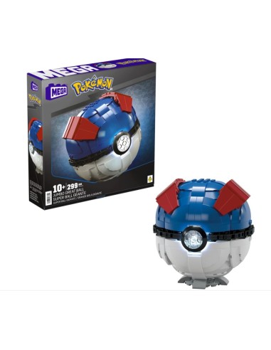 GIOCATTOLO PUBBLICIZZATO: vendita online MEGA POKEMON HMW04 GREAT BALL JUMBO in offerta