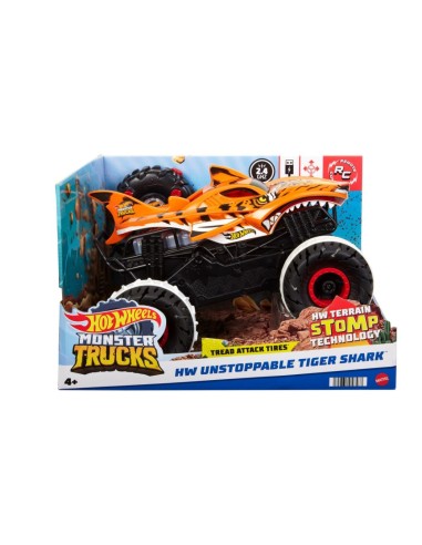 GIOCATTOLO PUBBLICIZZATO: vendita online HOT WHEELS HGV87 R/C TIGER SHARK 1:15 in offerta