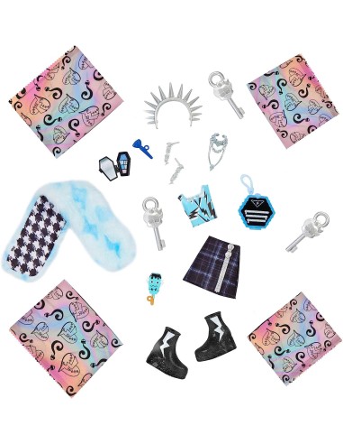 GIOCATTOLO PUBBLICIZZATO: vendita online MONSTER HIGH HPD58 BAMBOLA CON ACCESSORI ASSORTITA in offerta