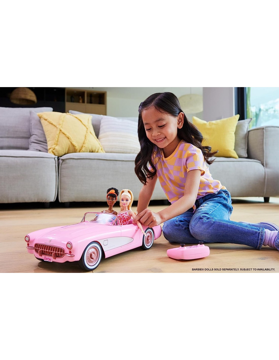 GIOCATTOLO PUBBLICIZZATO: vendita online BARBIE HPW40 R/C AUTO CORVETTE in offerta