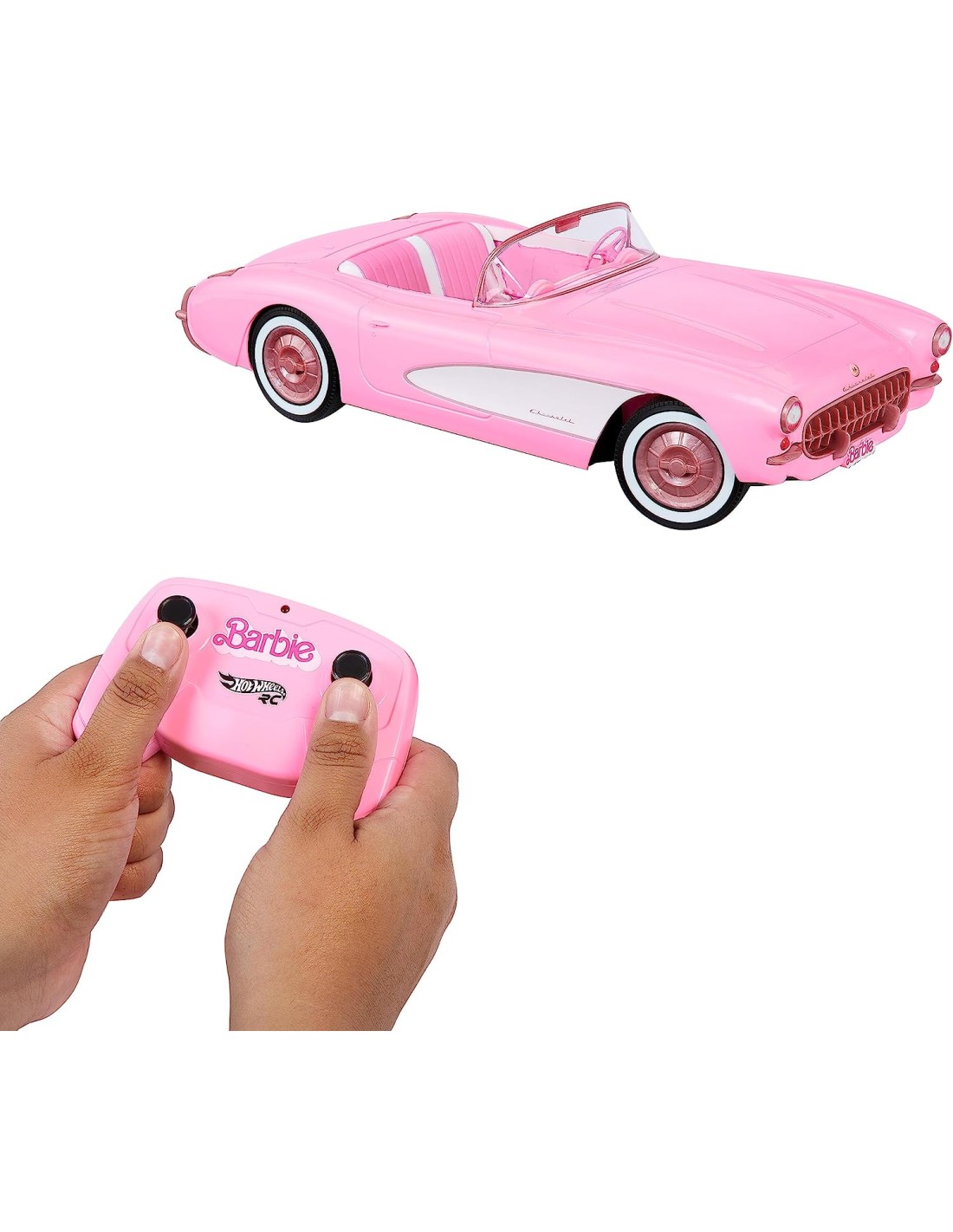 GIOCATTOLO PUBBLICIZZATO: vendita online BARBIE HPW40 R/C AUTO CORVETTE in offerta