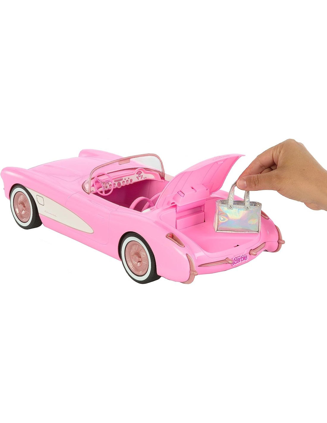 GIOCATTOLO PUBBLICIZZATO: vendita online BARBIE HPW40 R/C AUTO CORVETTE in offerta