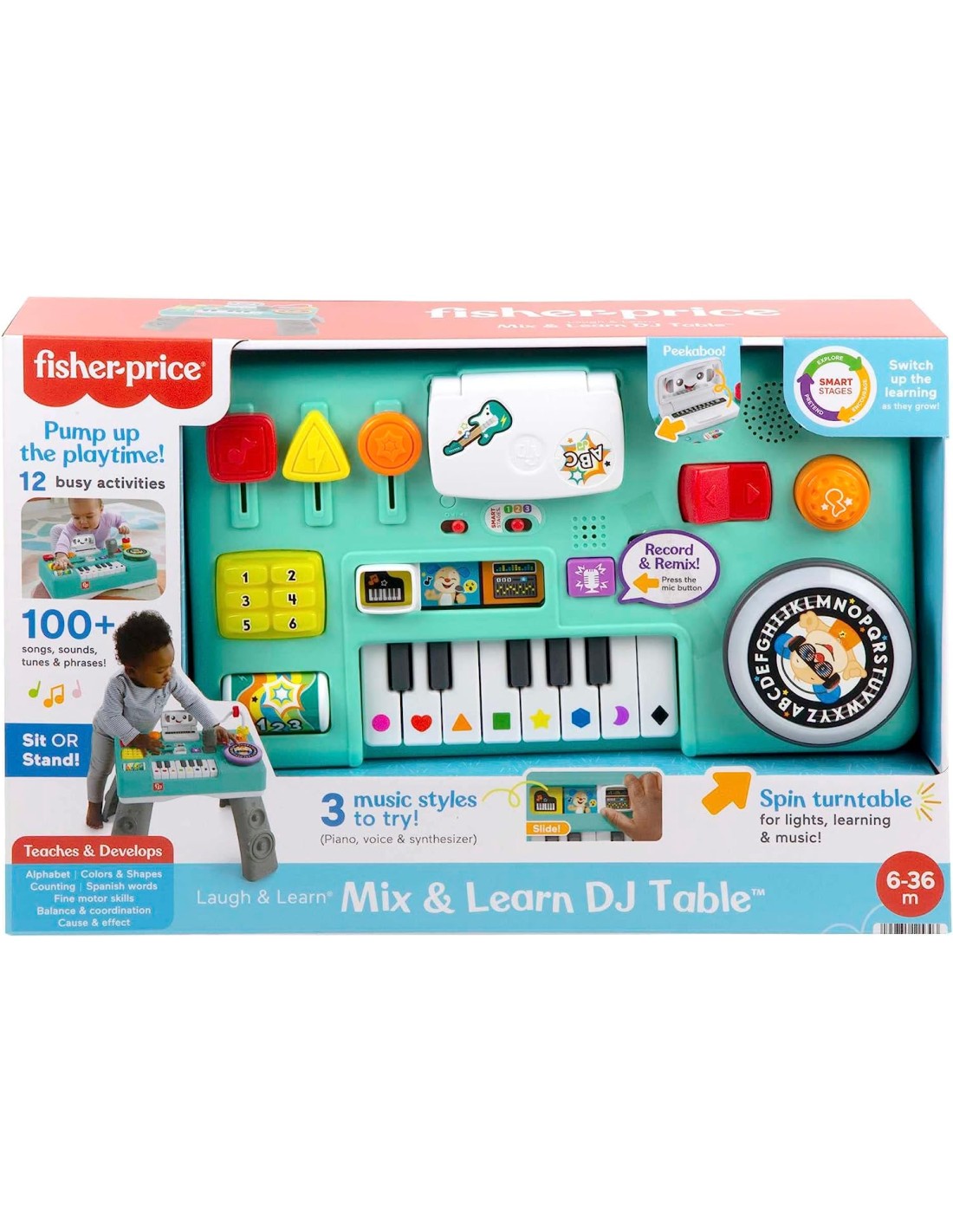 GIOCATTOLO PUBBLICIZZATO: vendita online Fisher-Price Gioca e Impara Consolle per DJ in offerta