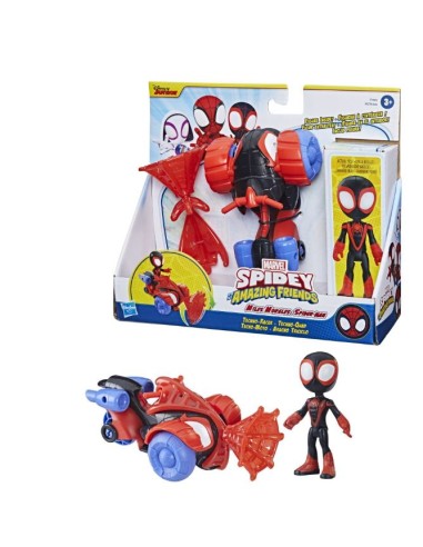 GIOCATTOLO PUBBLICIZZATO: vendita online SPIDEY F7455 ARACNO TRICICLO DI MILES MORALES in offerta