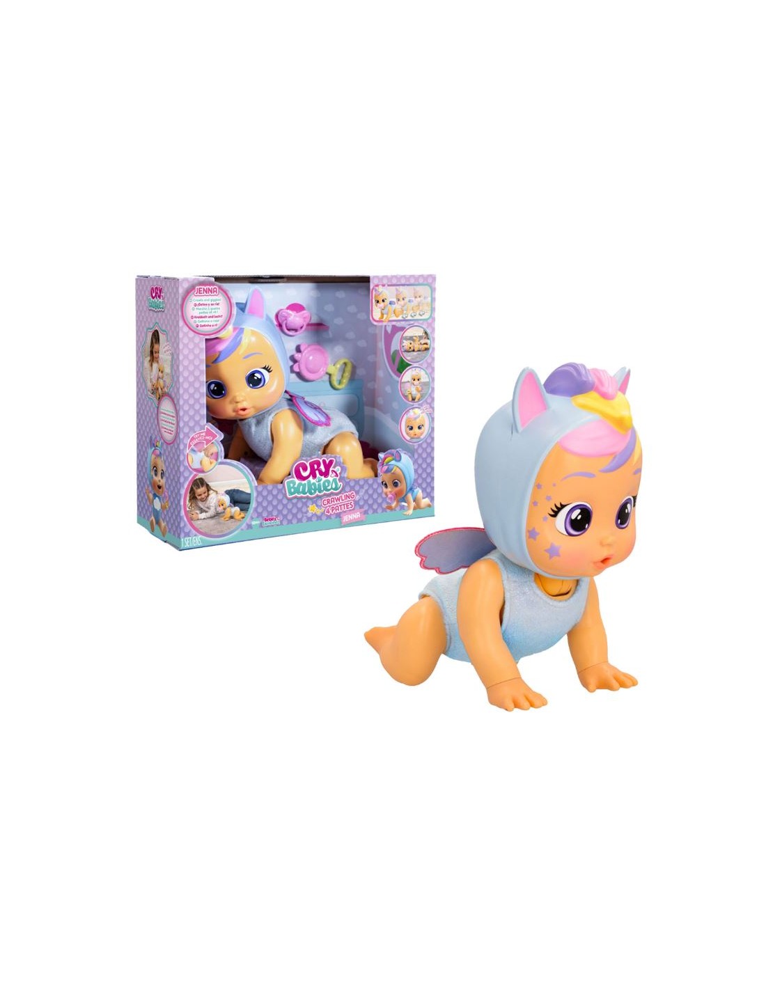 GIOCATTOLO PUBBLICIZZATO: vendita online CRY BABIES 911345 JENNA A GATTONI in offerta