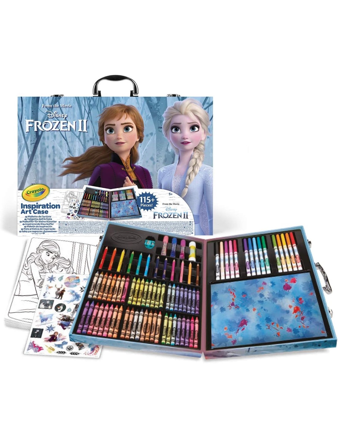 PRESCOLARI: vendita online VALIGETTA, FROZEN 2, SET CREATIVO CON PENNARELLI, MATITE E PASTELLI in offerta