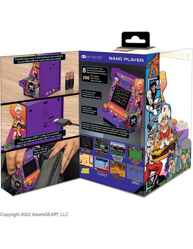 PRESCOLARI: vendita online My Arcade Data East Hits NANO PLAYER 208 GIOCHI in offerta