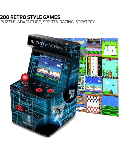 PRESCOLARI: vendita online RETRO MACHINE 200 GIOCHI IN 1 in offerta