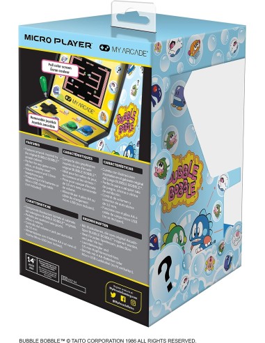 PRESCOLARI: vendita online MICRO PLAYER 6,75 BUBBLE BOBBLE in offerta