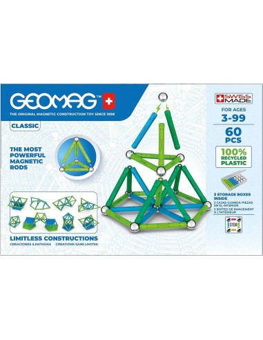 PRESCOLARI: vendita online GEOMAG 272 COSTRUZIONI CLASSIC 60PZ in offerta