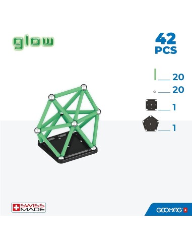 PRESCOLARI: vendita online GEOMAG 329 COSTRUZIONI GLOW 42PZ in offerta