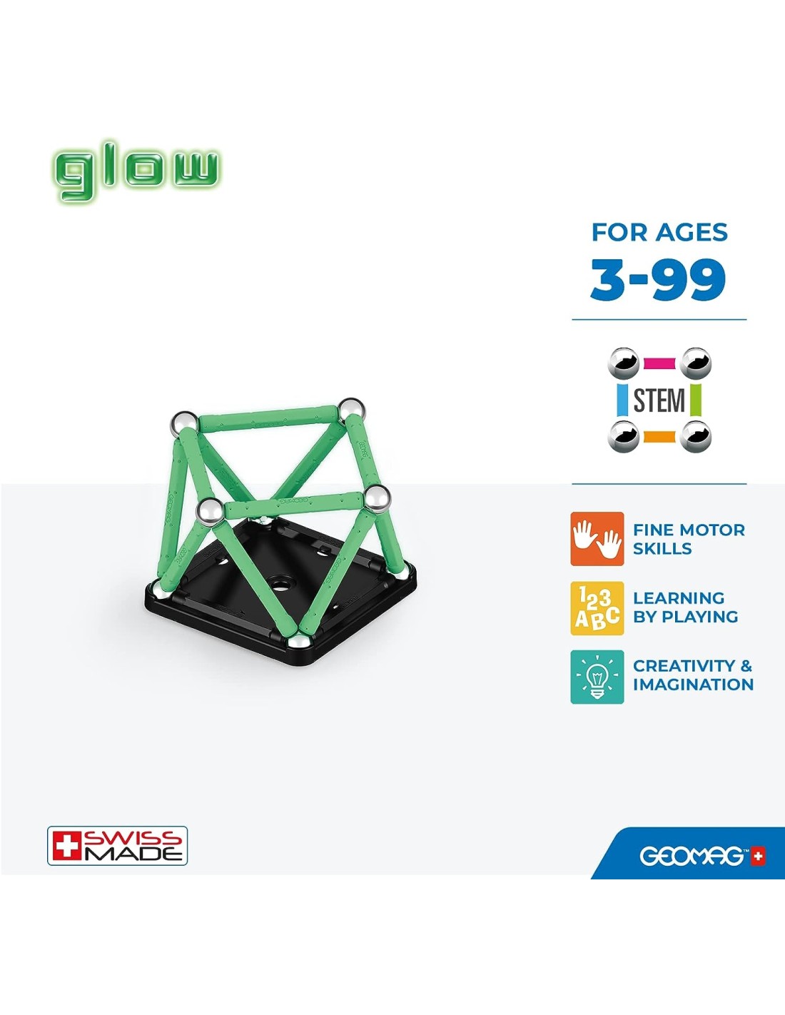 PRESCOLARI: vendita online GEOMAG 328 COSTRUZIONI GLOW 25PZ in offerta