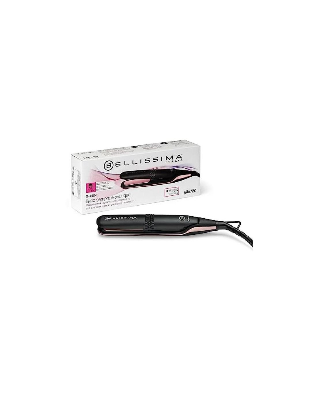 PIASTRE PER CAPELLI: vendita online PIASTRA CAPELLI 11877 B-MINI 25W BELLISSIMA in offerta