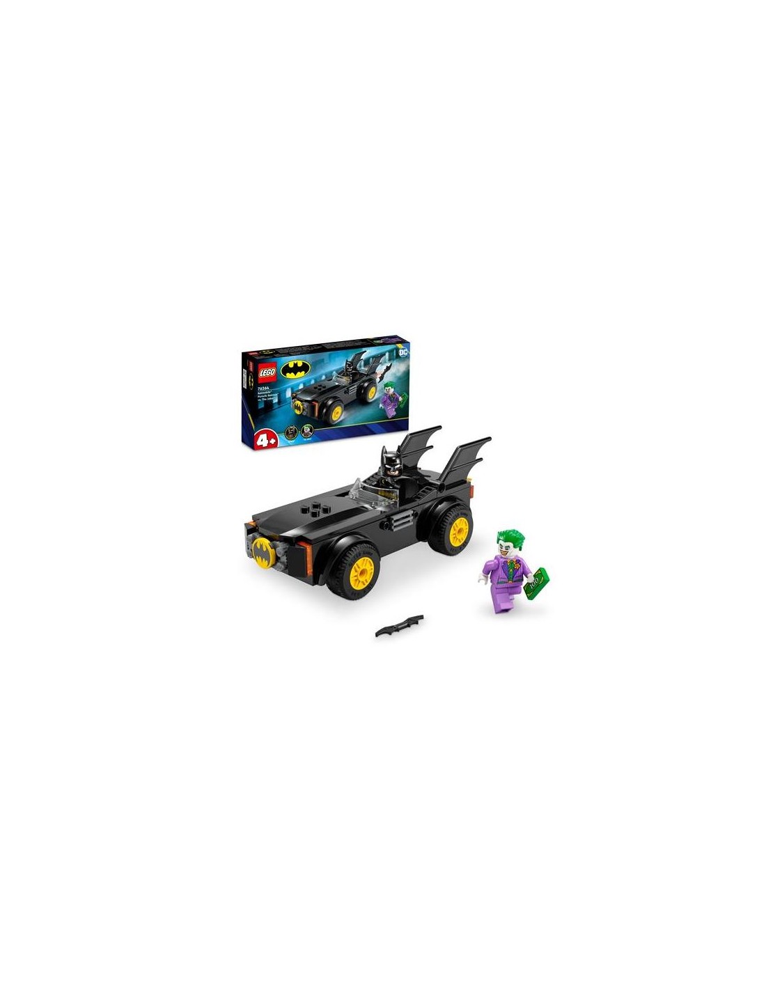 GIOCATTOLO PUBBLICIZZATO: vendita online BATMAN INSEGUIMENTO SULLA BATMOBILE 76264 in offerta