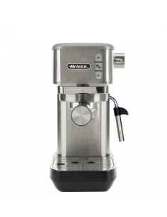 CAFFETTIERE ELETTRICHE: vendita online Ariete, macchina caffè espresso, Metal 1380, cialde, polvere, cappuccino, 15 bar, slim... 2