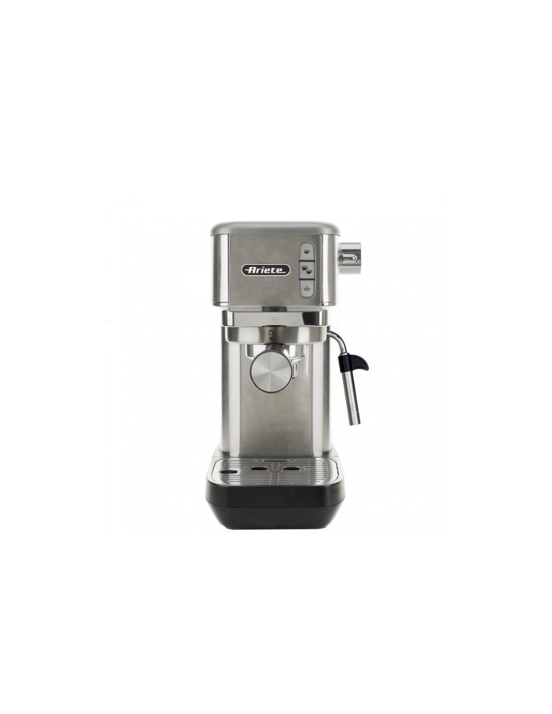 CAFFETTIERE ELETTRICHE: vendita online Ariete, macchina caffè espresso, Metal 1380, cialde, polvere, cappuccino, 15 bar, slim...