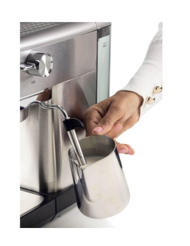 CAFFETTIERE ELETTRICHE: vendita online Ariete, macchina caffè espresso, Metal 1380, cialde, polvere, cappuccino, 15 bar, slim...