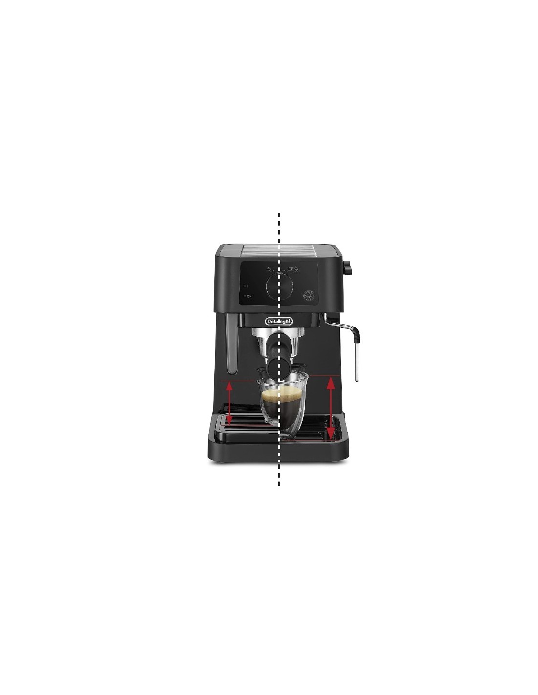 CAFFETTIERE ELETTRICHE: vendita online MACCHINA CAFFE'831534 NERO 1LT 1100W in offerta