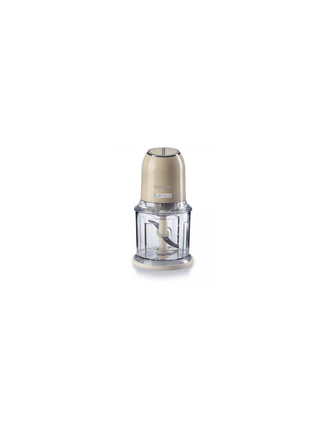 FRULLATORI E TRITATUTTO: vendita online Tritatutto Ariete Vintage Beige – 400W, 2 velocità, 4 lame inox, tritaghiaccio e verd...