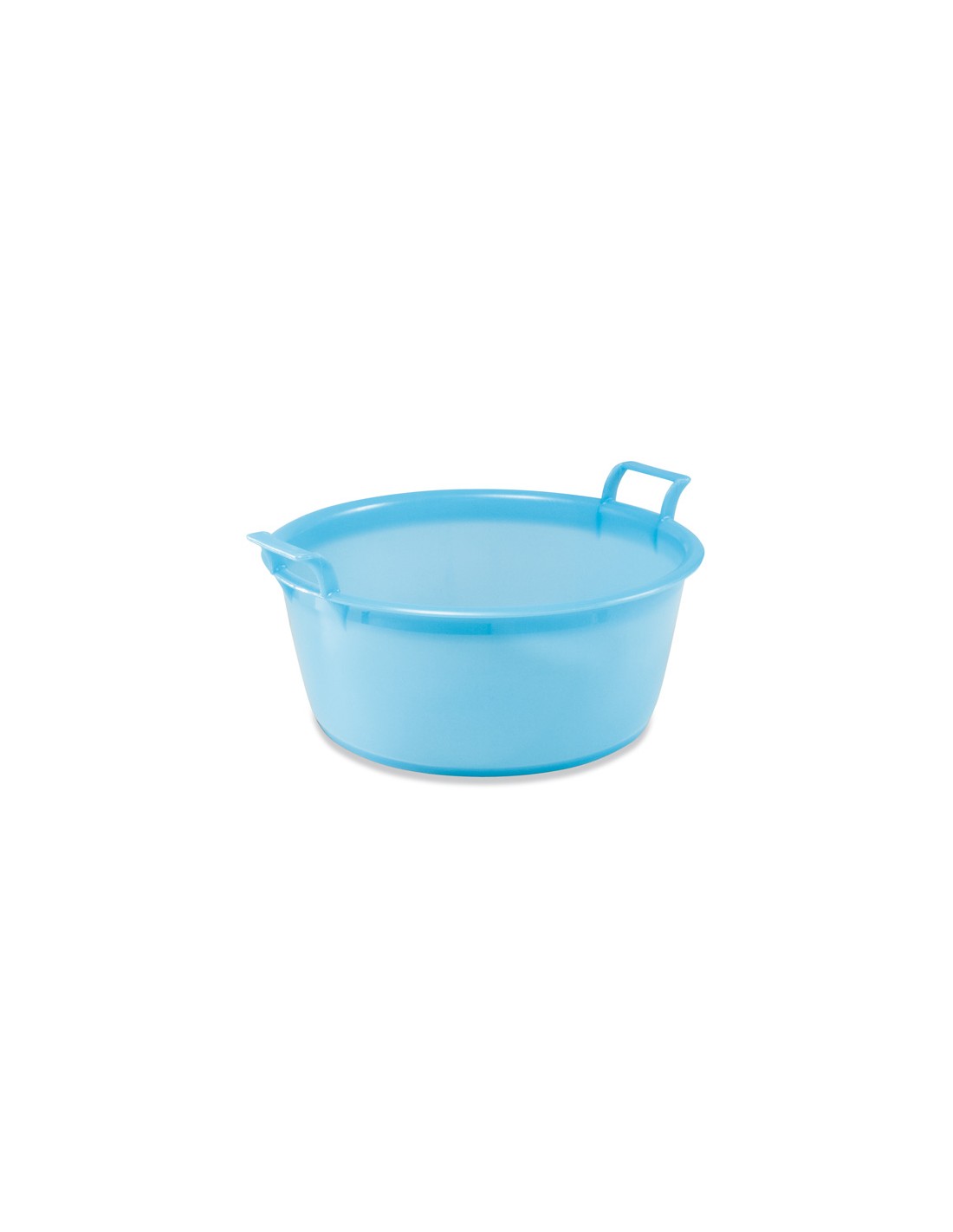 BACINELLE: vendita online Bacinella tonda plastica 50lt, contenitore rotondo capiente, bacinella multiuso, vasca plastica col...