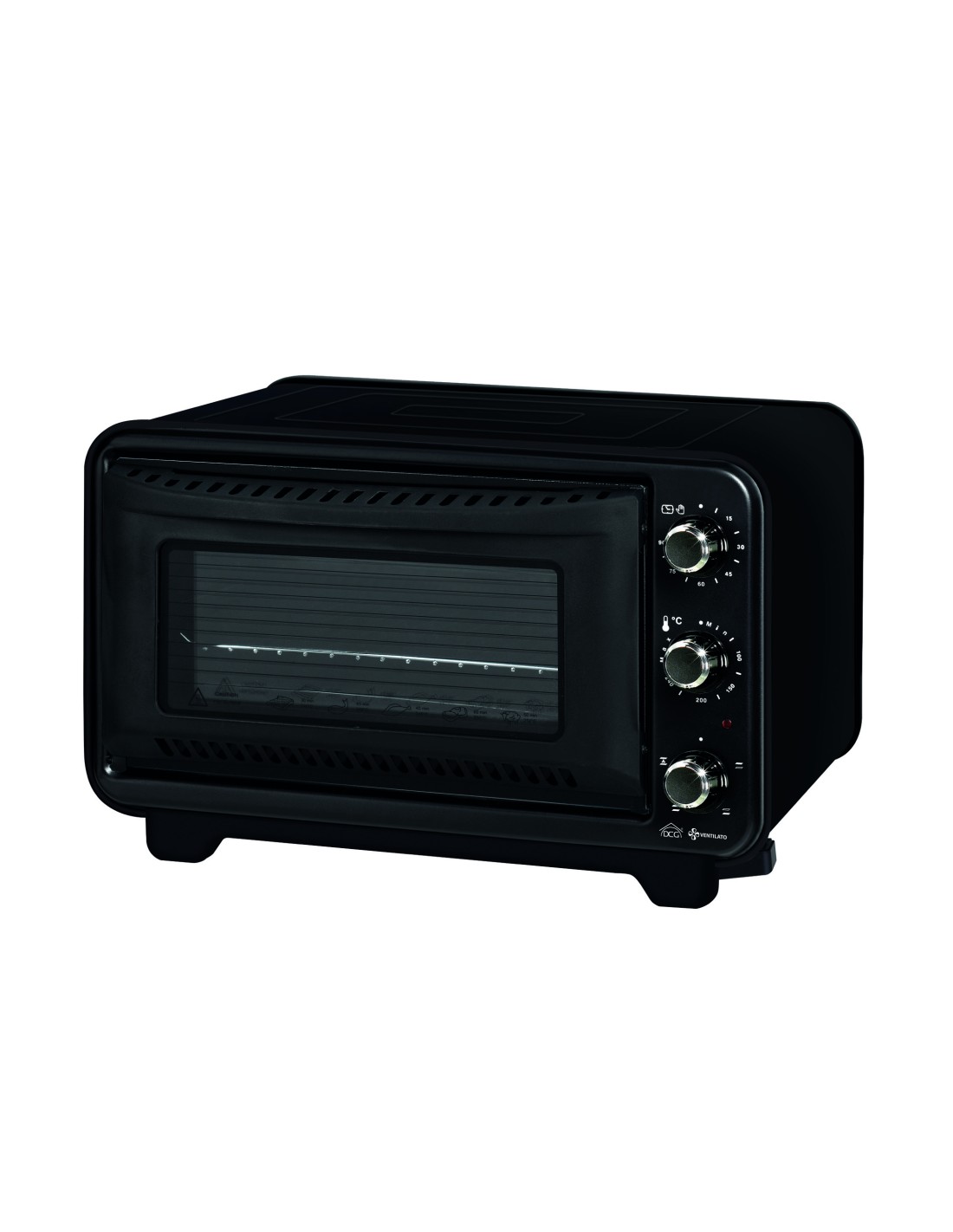 FORNI E MICROONDE: vendita online DCG MBT1035, multiforno elettrico ventilato, 35 litri, 1300W, timer 90 minuti, 52x45x33h cm...