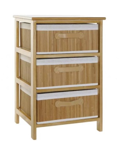 MOBILETTI E CONSOLE: vendita online CASSETTIERA MB-208278 PAULOWNIA 3C BAMBOO in offerta