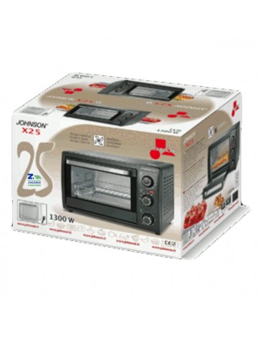 FORNI E MICROONDE: vendita online X25 FORNO ELETTRICO 25LT 1300W VENTILATO/STATICO JOHNSON in offerta