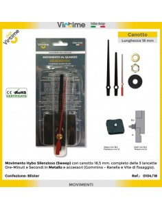 OROLOGI: vendita online MECCANISMO PER OROL 0104/18 CANOTTO 18MM 3 LANCETTE in offerta