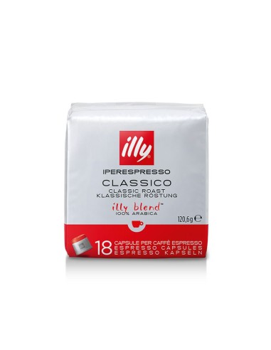 CAFFE': vendita online CF.18 CAPSULE ILLY ROSSO in offerta