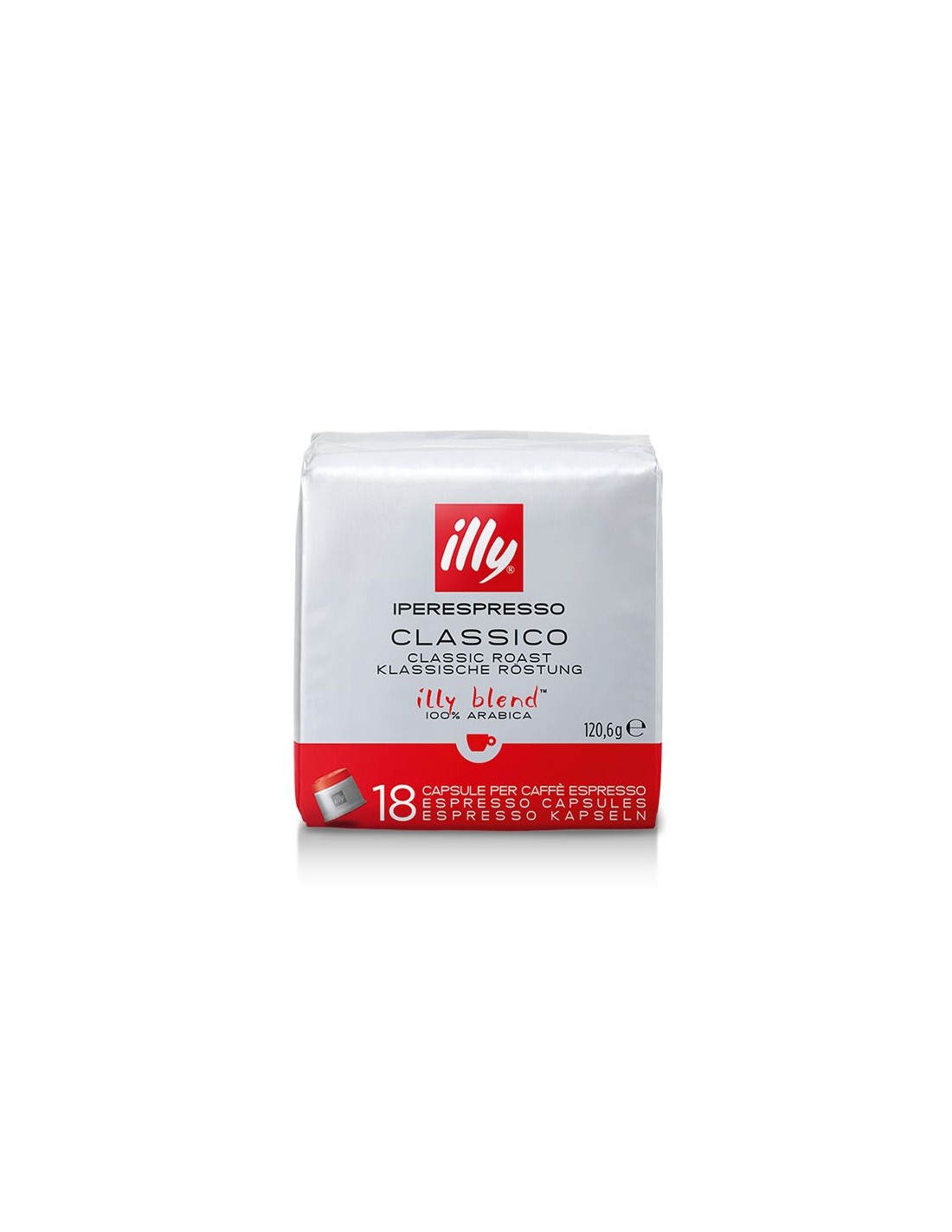 CAFFE': vendita online CF.18 CAPSULE ILLY ROSSO in offerta
