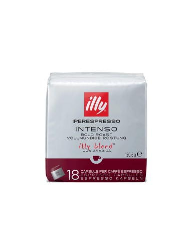 CAFFE': vendita online CF.18 CAPSULE ILLY NERO in offerta