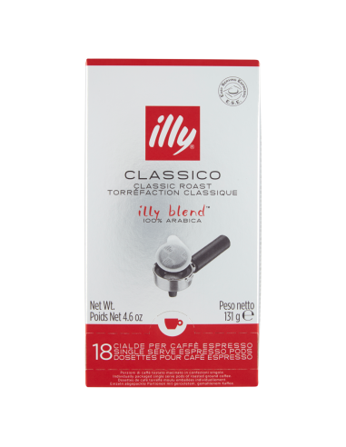 CAFFE': vendita online CIALDE CLASSICO CF.18 ILLY in offerta