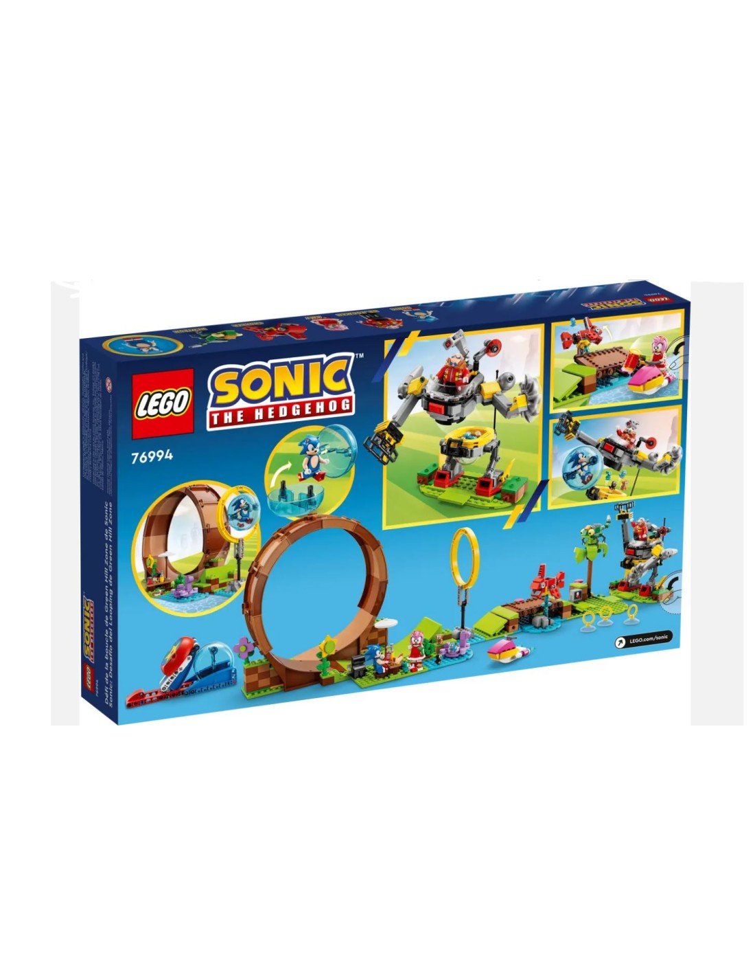 GIOCATTOLO PUBBLICIZZATO: vendita online SONIC SFIDA DEL GIRO DELLA MORTE NELLA GREEN HILL 76994 in offerta