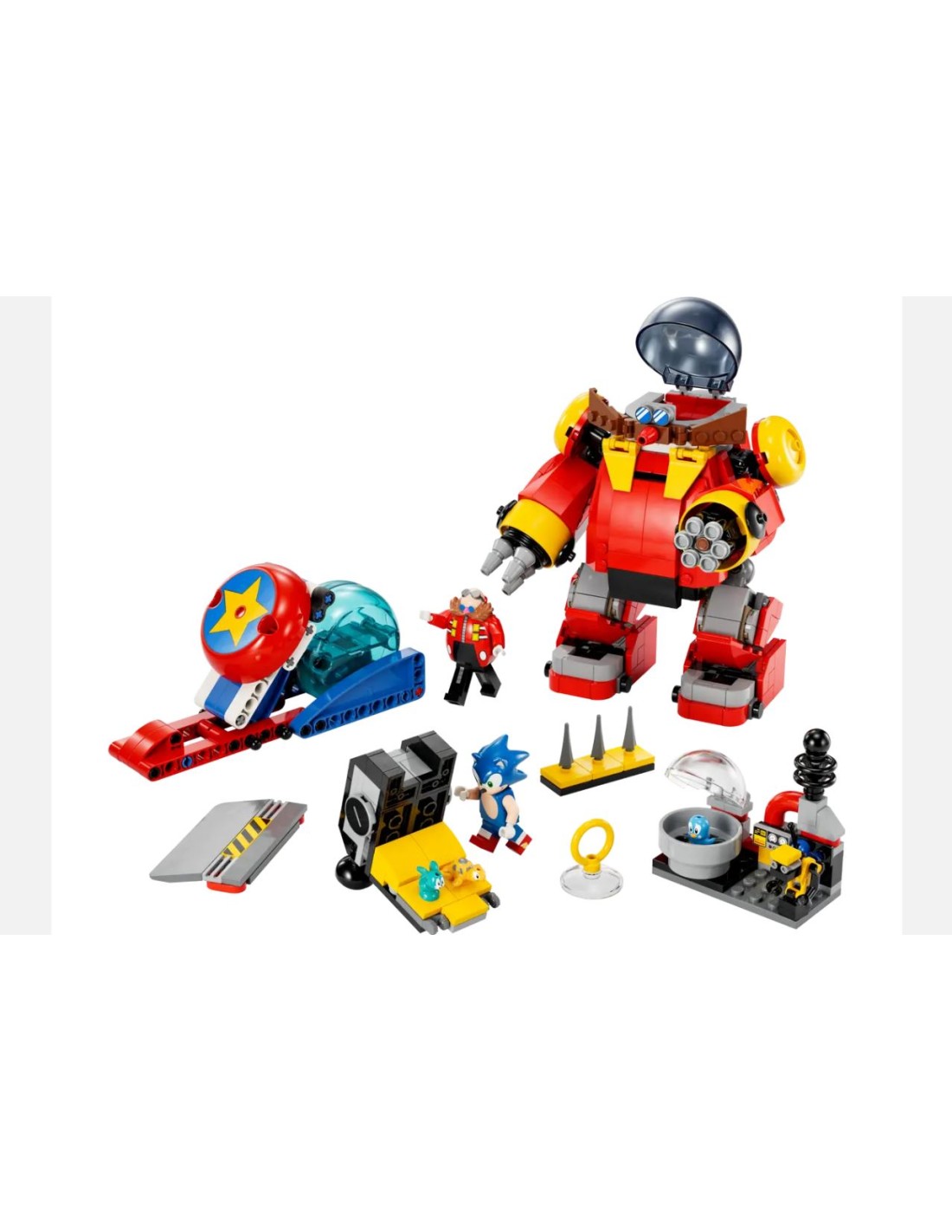 GIOCATTOLO PUBBLICIZZATO: vendita online SONIC SONIC VS ROBOT DEATH EGG DEL DR.EGGMAN 76993 in offerta