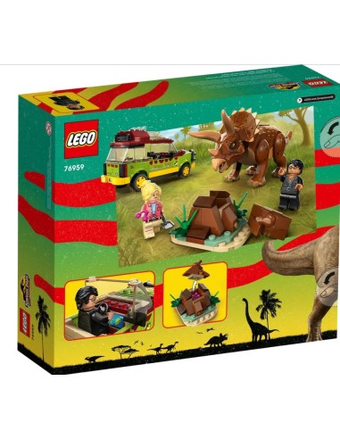 GIOCATTOLO PUBBLICIZZATO: vendita online JURASSIC PARK LA RICERCA DEL TRICERATOPO 76959 in offerta