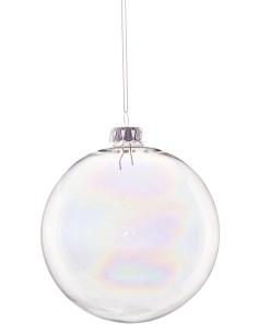 SFERE E PENDAGLI: vendita online Sfera di Vetro Bolla 10cm di Natale - La Magia di Natale a casa tua in offerta