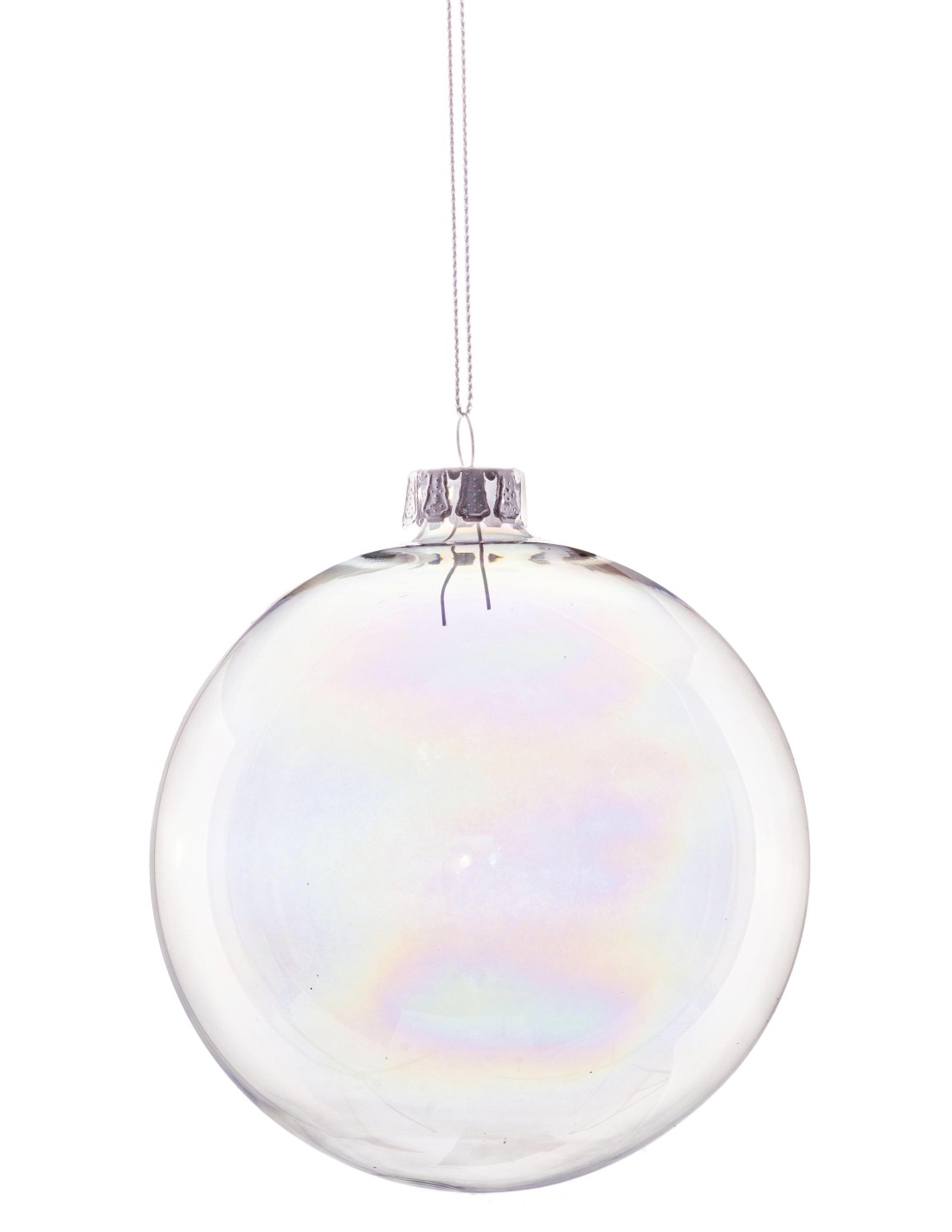 SFERE E PENDAGLI: vendita online Sfera di Vetro Bolla 10cm di Natale - La Magia di Natale a casa tua in offerta