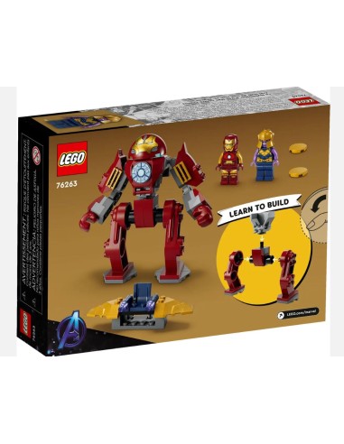 GIOCATTOLO PUBBLICIZZATO: vendita online MARVEL IRON MAN HULKBUSTER VS THANOS 76263 in offerta