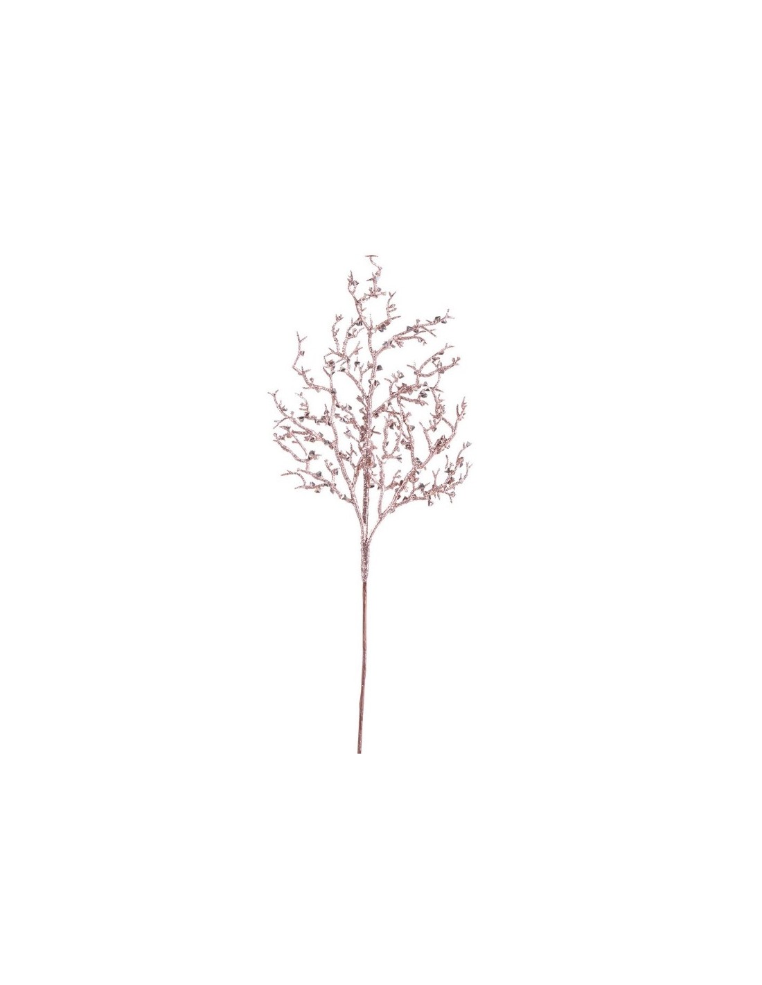 FIORI: vendita online Ramo di Natale Emery Oro Rosa H50 cm, Decorazione Natalizia per Aggiungere la Magia di Natale alla Tua ...